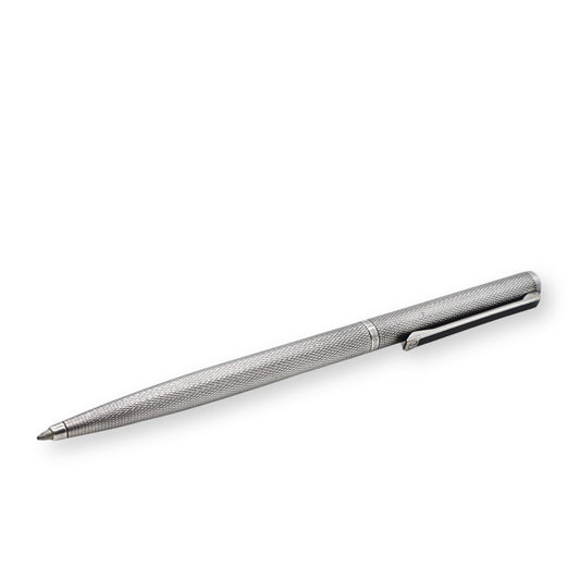Dunhill Gemline - Silver Plated Barley Pattern, Ballpoint