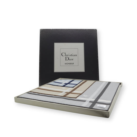 Christian Dior Monsieur Pocket Squares - Set of 3 [NOS]